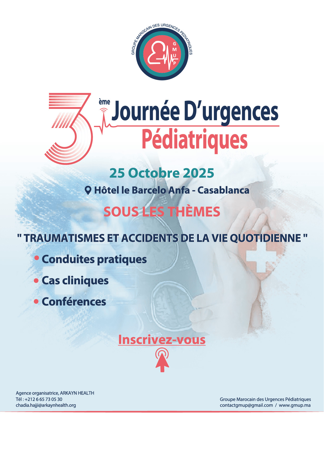 3ème journée d'urgences pédiatriques — Save the date