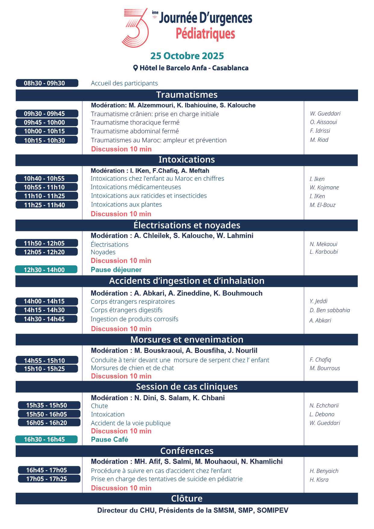 Programme — 3ème journée d'urgences pédiatriques
